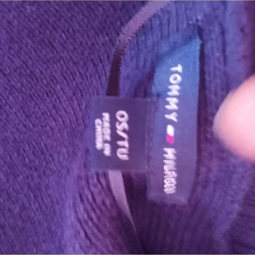 Tommy Hilfiger Poncho Sz OS - Picture 12 of 15